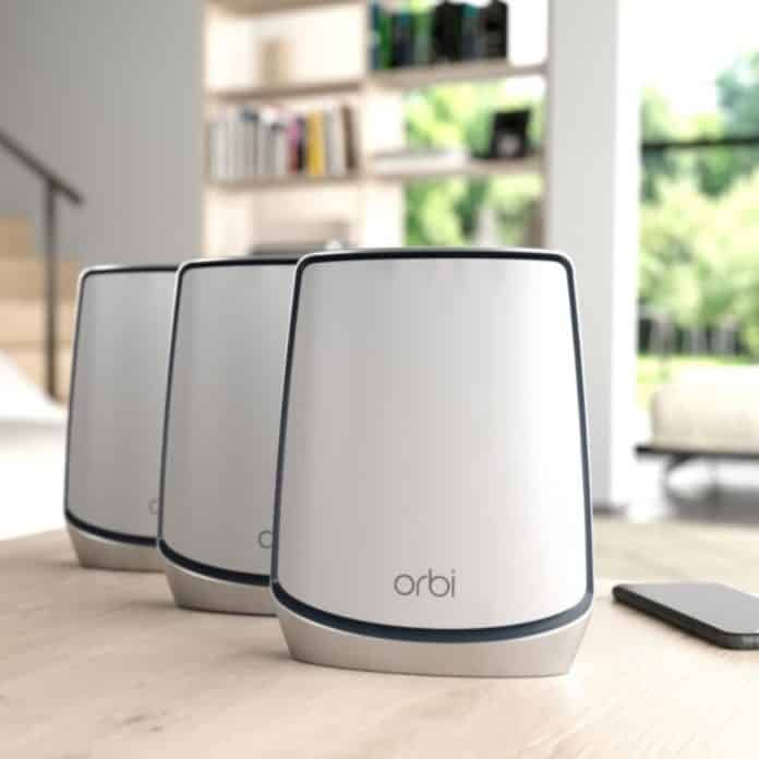 NETGEAR Orbi Tri-band RBK853 - The Next Generation Wi-Fi 6 Mesh Router_TechnoSports.co.in NETGEAR Orbi Tri-band RBK853 - The Next Generation Wi-Fi 6 Mesh Router_TechnoSports.co.in