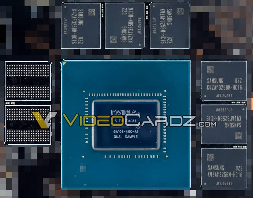 NVIDIA's upcoming Ampere based GA106 GPU leaked