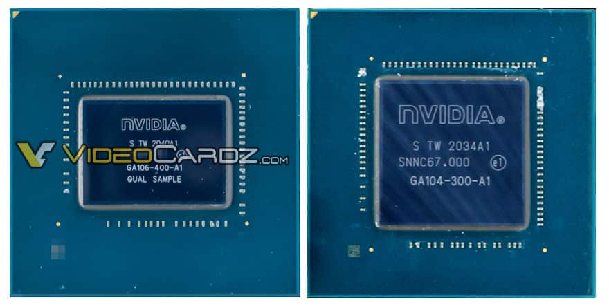 NVIDIA's upcoming NVIDIA Ampere GA106 GPU leaked