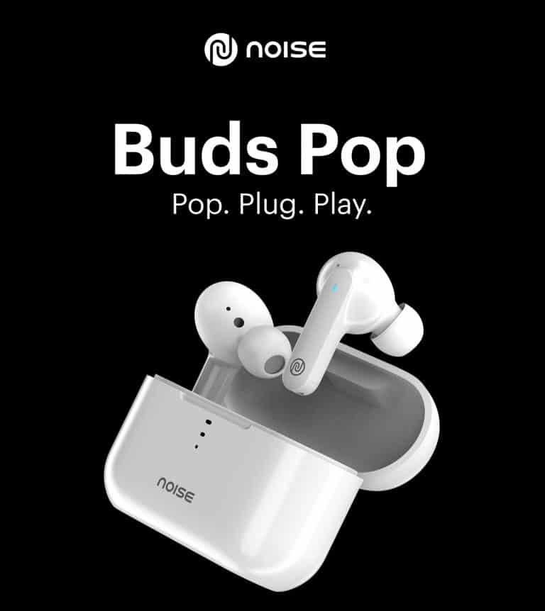 Noise Buds Pop launching today, featuring Hyper Sync, Smart Detection, and more