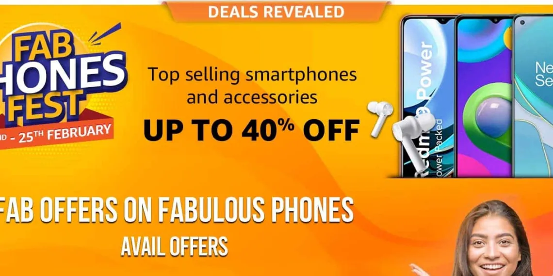 Amazon India brings Fab Phones Fest: starts tomorrow with up to 40% off on Mobiles & Accessories