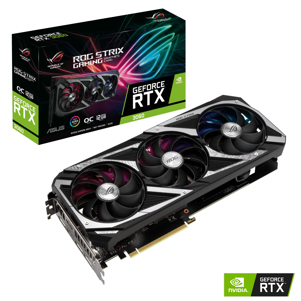 ASUS announces GeForce RTX 3060 12 GB Series Graphics Cards