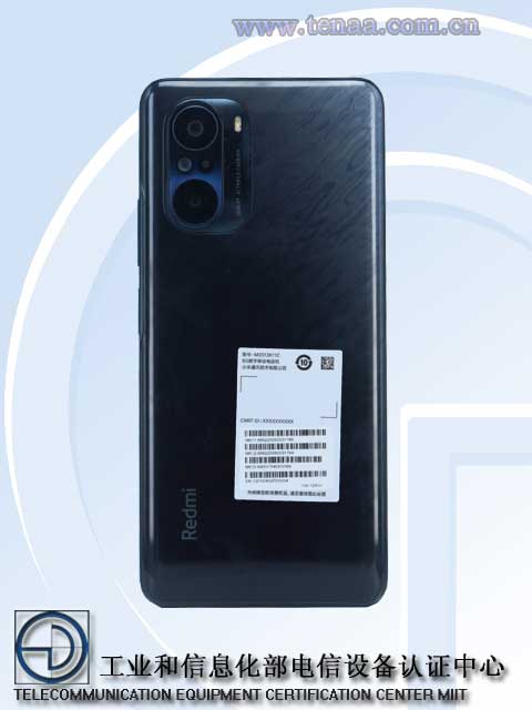 Redmi K40 Pro TENAA rear b Redmi K40 and Redmi K40 Pro first-look images revealed could be powered by Snapdragon 870 chipset
