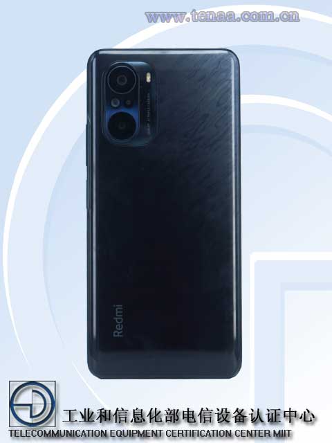 Redmi K40 Pro TENAA rear Redmi K40 and Redmi K40 Pro first-look images revealed could be powered by Snapdragon 870 chipset