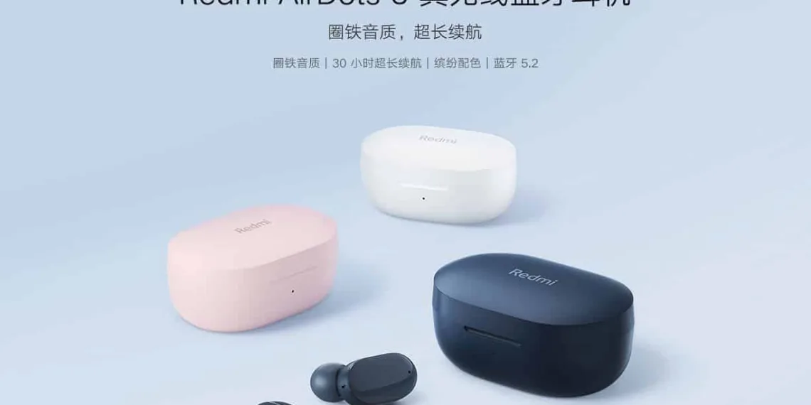 Redmi AirDots 3 with up to 30 hours battery life launched for 199 yuan