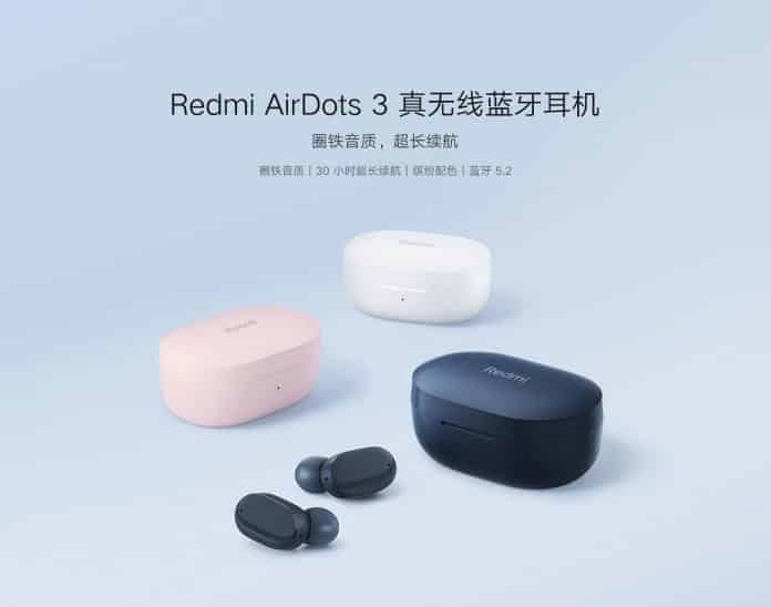Redmi AirDots 3 with up to 30 hours battery life launched for 199 yuan Redmi AirDots 3 with up to 30 hours battery life launched for 199 yuan