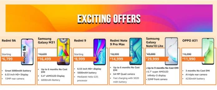 Amazon Fab Phone Fest: Exciting Offers on Smartphones up to 40% off Amazon Fab Phone Fest: Exciting Offers on Smartphones up to 40% off