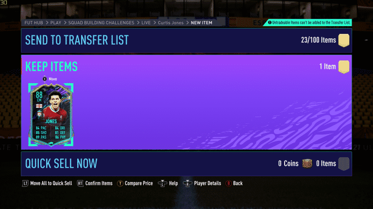 FIFA 21: Is the 88-rated Curtis Jones Future Star card worth doing?