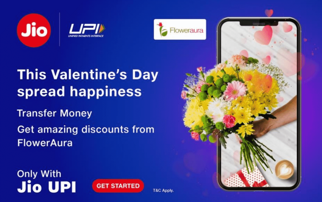 Jio brings new Jio UPI FlowerAura Offer