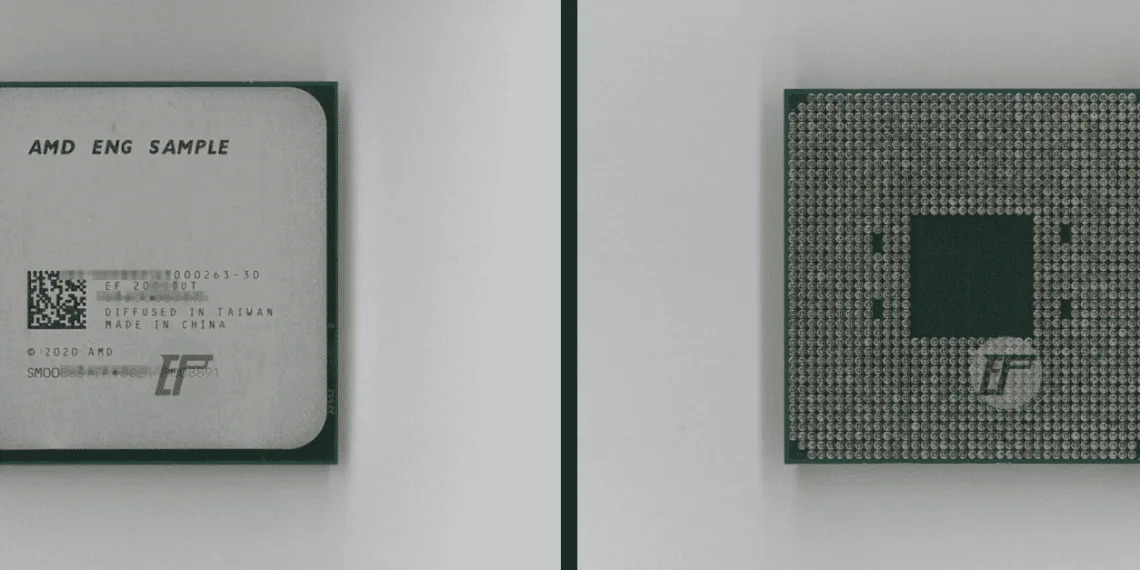 AMD Ryzen 7 5700G APU engineering sample sold on eBay for $499