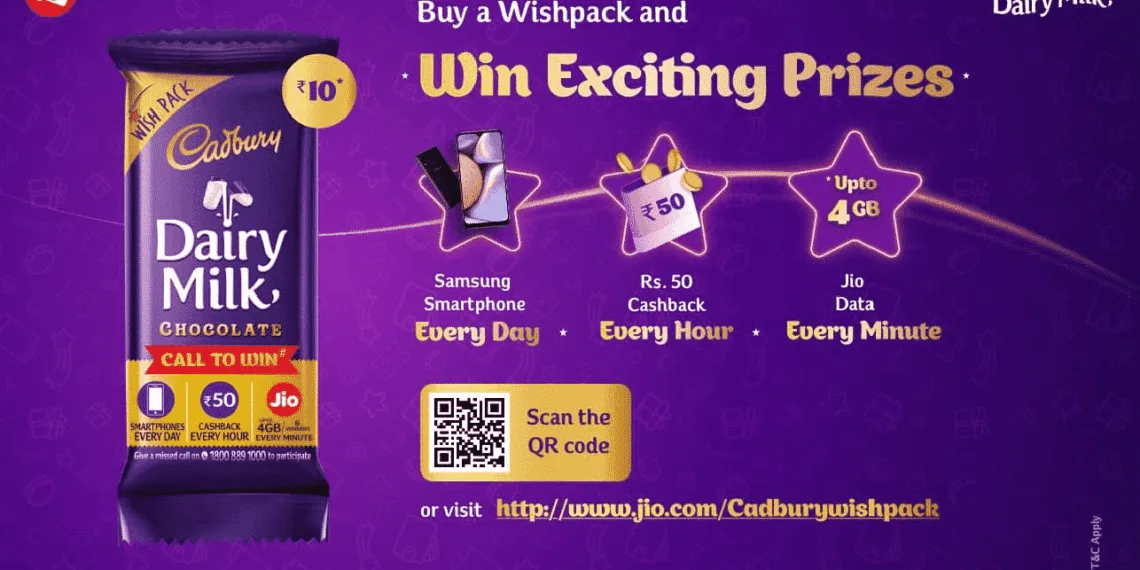 Reliance Jio brings new Jio Cadbury Wishpack 2.0 Offer