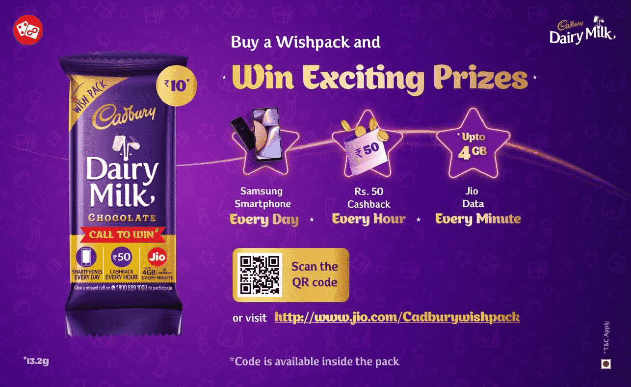Reliance Jio brings new Jio Cadbury Wishpack 2.0 Offer