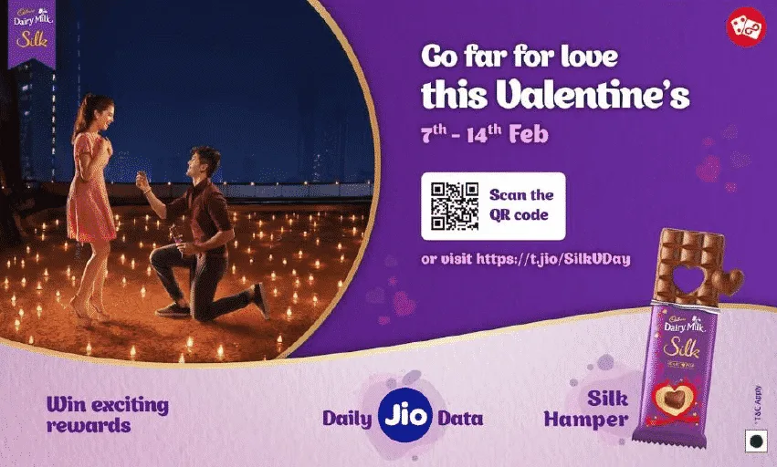 Jio brings new JioEngage Cadbury Silk V-Day offer