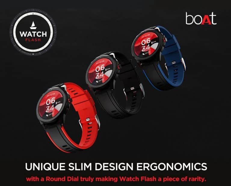 boAt introduces Watch Flash to complete its smartwatch trio