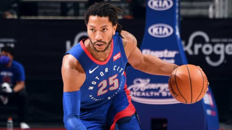 Veteran guard Derrick Rose gets traded to New York Knicks from Detroit Pistons