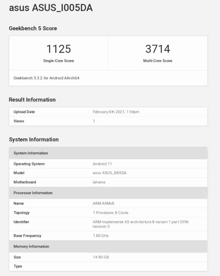 ezgif 4 2b8086e397ef ASUS ROG Phone 5 spotted at Geekbench with Snapdragon 888 and 16GB RAM