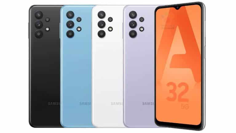 Samsung Galaxy A52 5G and A32 4G color options leaked