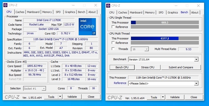 Intel Core i7-11700K is openly sold and benchmarked ahead of launch