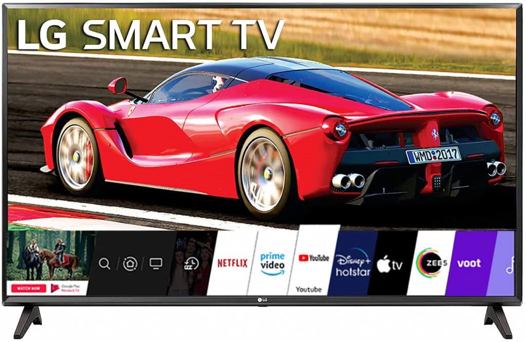 lg tv Top 10 best selling Smart TVs on Amazon in 2021