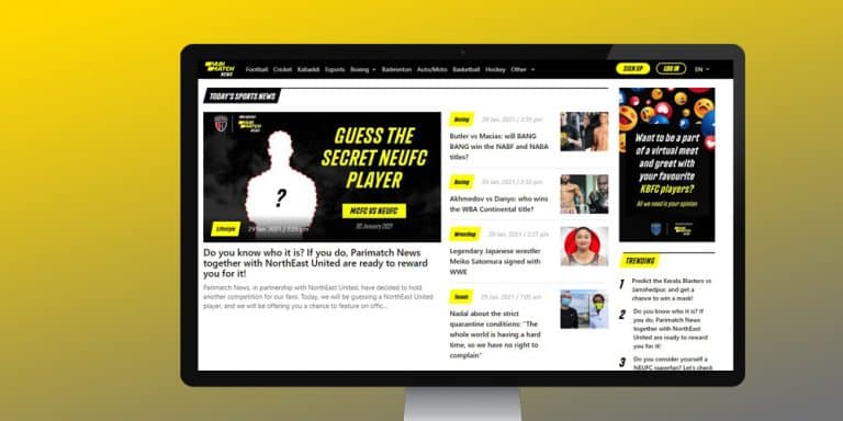Sports News – Parimatch News Review