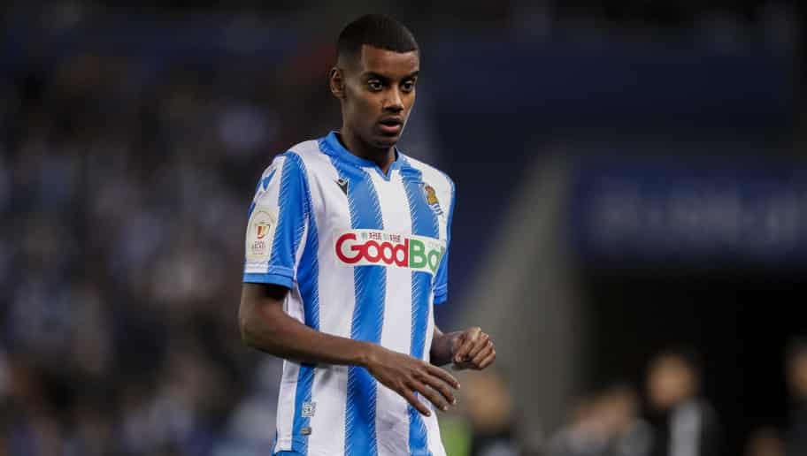 real sociedad v mirandes spanish copa del rey 5e4aaa92164c41871c000001 FC Barcelona keeping eyes on Alexander Isak