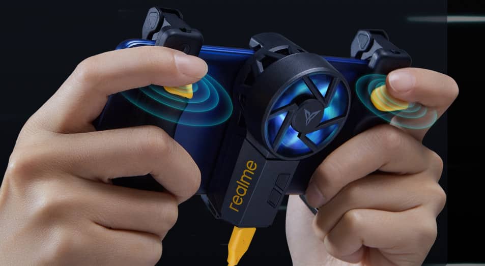 Realme launched a Mobile Game Controller, Cooling Back Clip, Mobile Game Finger Sleeves, and a Motion Activated Night Light in India