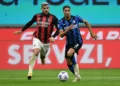 Db Milano 17/10/2020 - campionato di calcio serie A / Inter-Milan / foto Daniele Buffa/Image nella foto: Achraf Hakimi-Theo Hernandez PUBLICATIONxNOTxINxITA