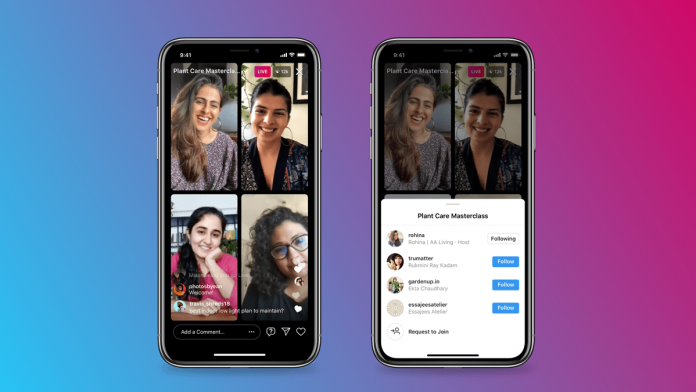 Instagram announces Live Rooms feature Instagram announces Live Rooms feature