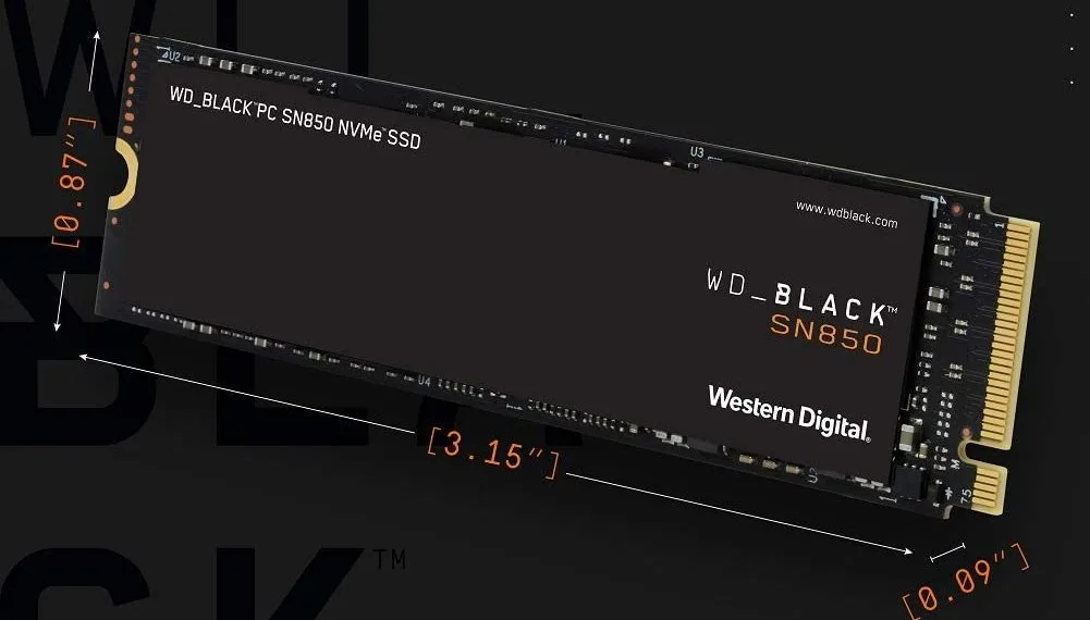 DEAL: WD Black SN850 PCIe Gen4 NVMe SSD discounted on Amazon