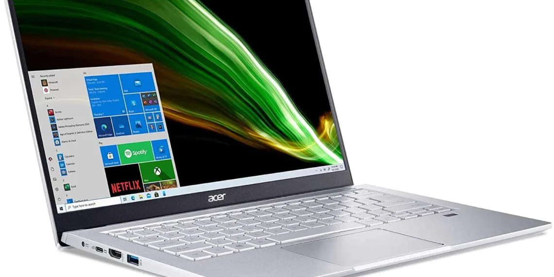 The 2021 Acer Swift 3 with AMD Ryzen 7 5700U now available on Amazon