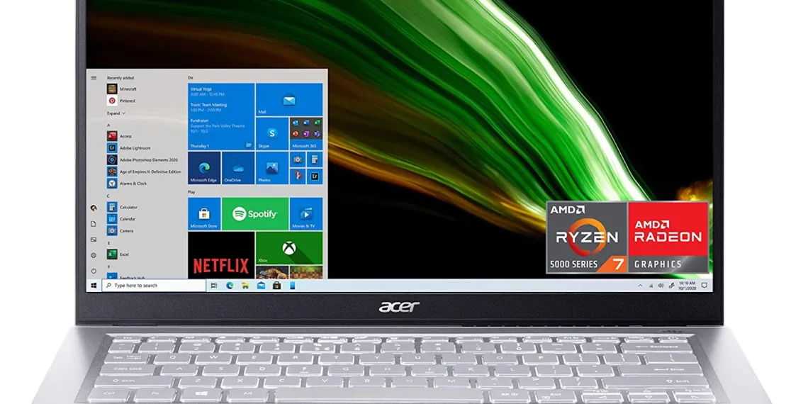 The 2021 Acer Swift 3 with AMD Ryzen 7 5700U now available on Amazon