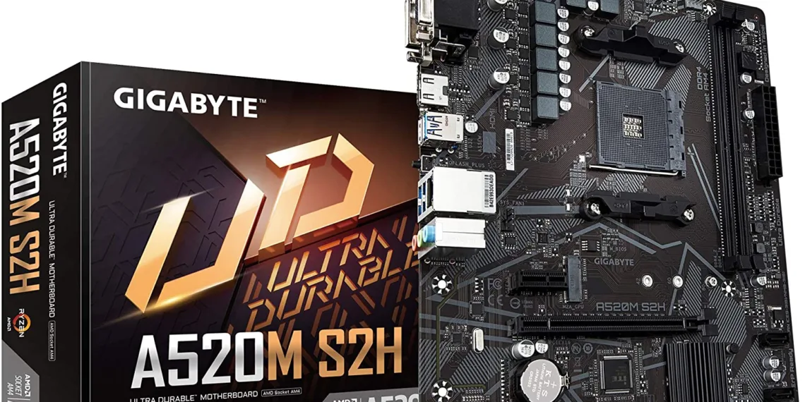 Deal: Gigabyte A520M S2H motherboard gets a 25% discount on Amazon