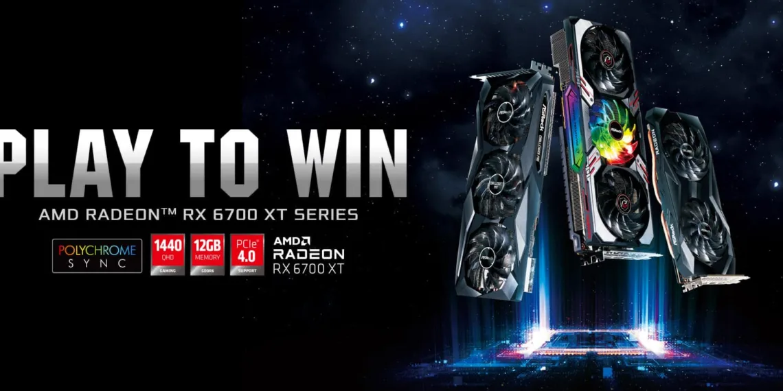ASRock unveils its custom Radeon RX 6700 XT cards