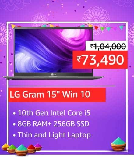 Here are the best Laptop Deals on Amazon India to explore