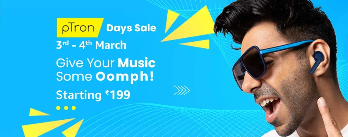 Amazon brings pTron Days: avail great discounts on pTron products