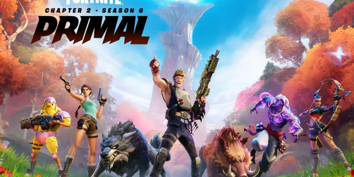 The New Fortnite Season 6 Brings Crafting, Animals, Lara Croft, and Neymar