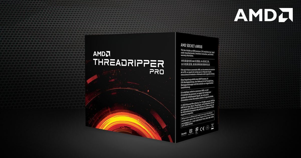 AMD Ryzen Threadripper PRO 3000WX Series Processors now available for consumers