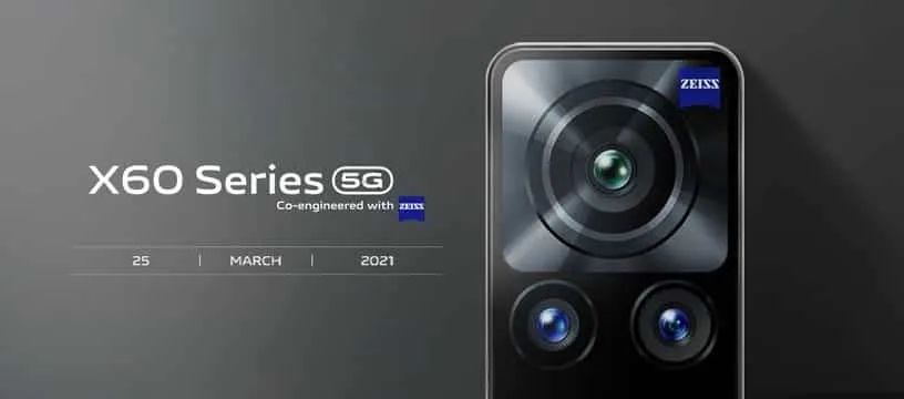 Vivo X60 series colours and storage leaked ahead of March 25 India launch