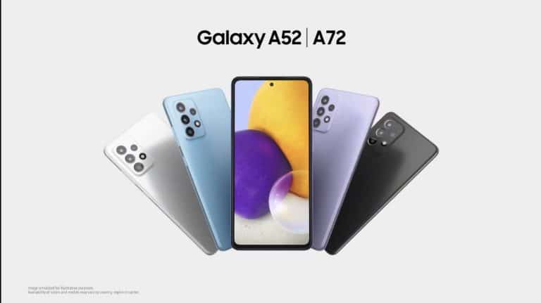 Samsung Galaxy A52 and Galaxy A72 launched with Quad Rear Cameras and 90Hz display in India