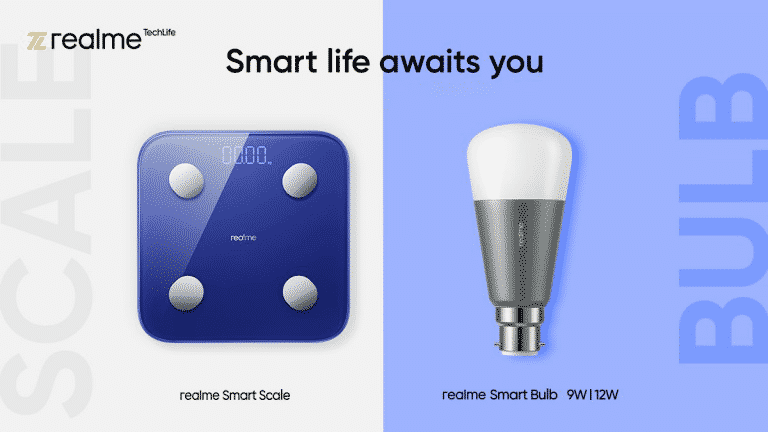 Realme Smart Scale and Smart LED Bulb launched in India