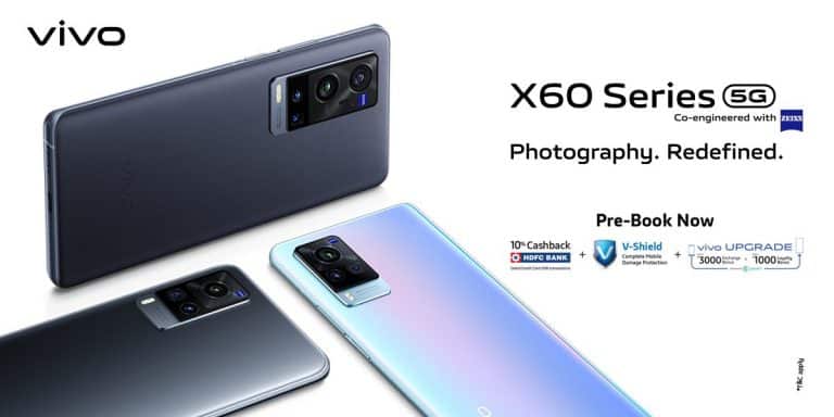 Vivo X60, Vivo X60 Pro, and Vivo X60 Pro+ launched in India