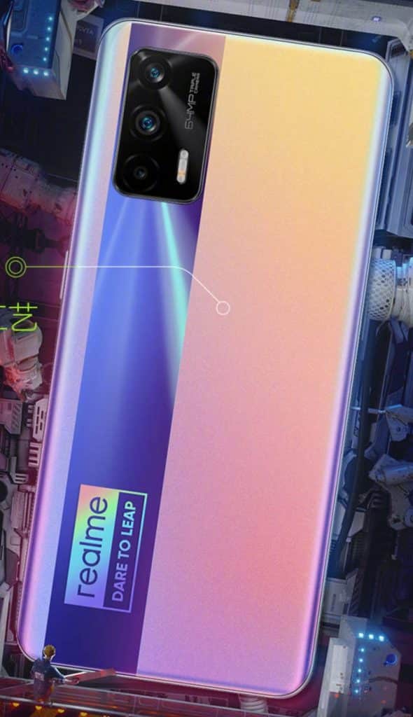 ExVIOPxU4AItWie Realme GT Neo official image reveals a 3.5mm audio jack, 64MP Triple-camera, and more