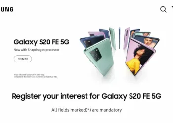 Samsung Galaxy S20 FE 5G will launch in India with Snapdragon 865 SoC