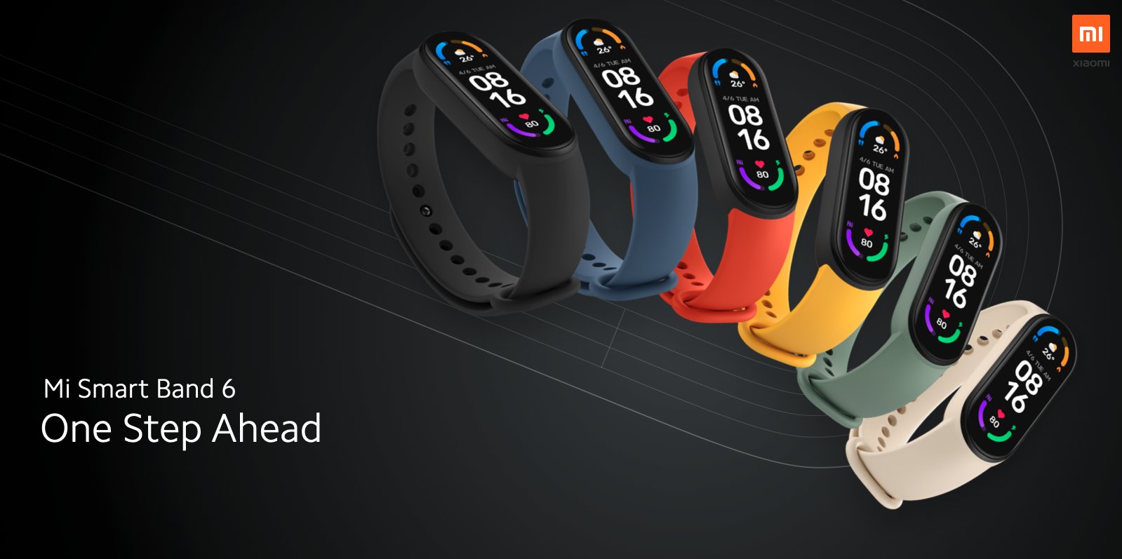 Mi Smart Band 6 with a Full-screen display launched Globally