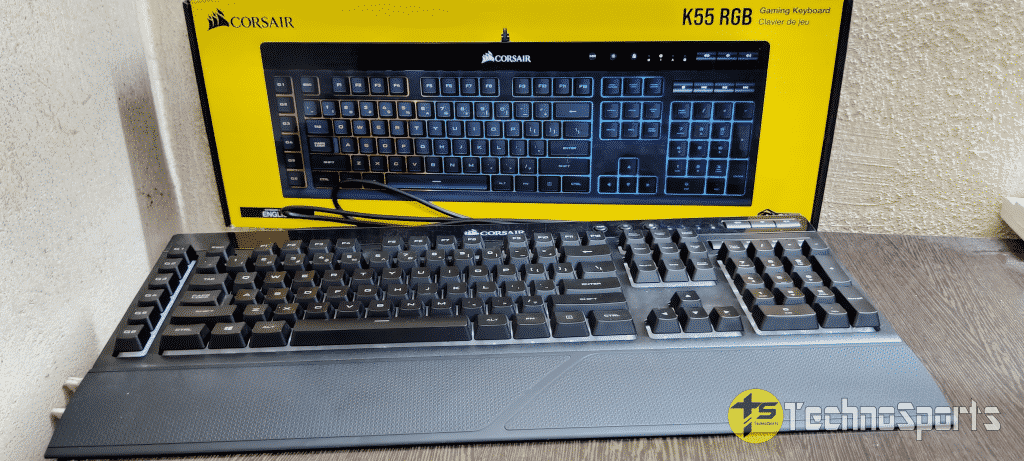 IMG 20210109 163529 Corsair K55 RGB Gaming Keyboard review: One of the best premium membrane gaming keyboards in the market