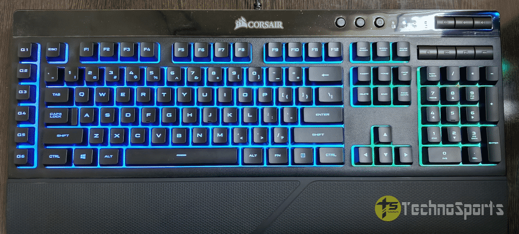 IMG 20210109 164444 Corsair K55 RGB Gaming Keyboard review: One of the best premium membrane gaming keyboards in the market