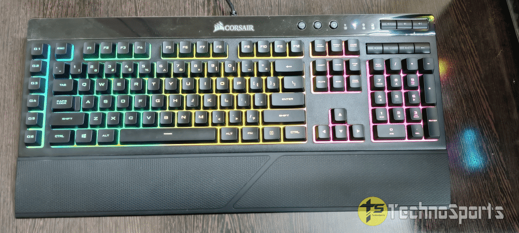 IMG 20210109 165649 Corsair K55 RGB Gaming Keyboard review: One of the best premium membrane gaming keyboards in the market