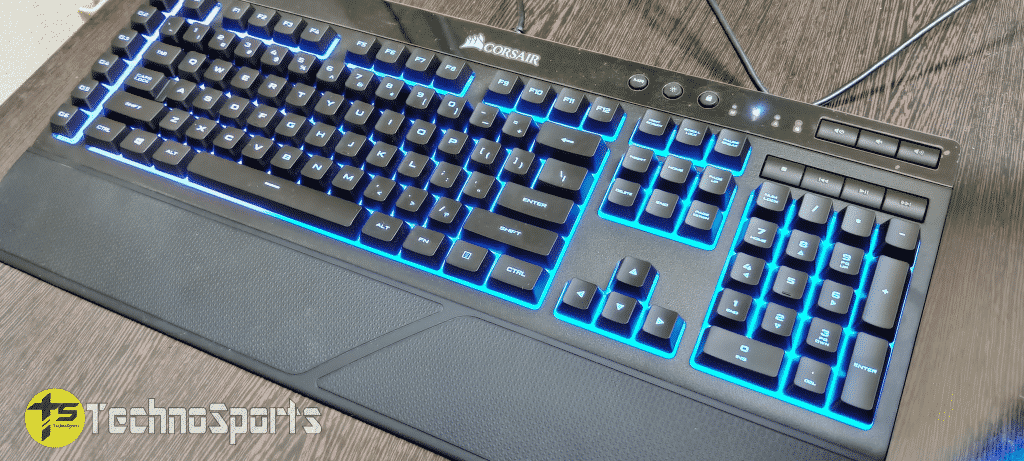 IMG 20210109 165933 Corsair K55 RGB Gaming Keyboard review: One of the best premium membrane gaming keyboards in the market