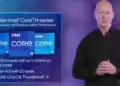 Intel shows its 8 core, 16 thread Tiger Lake-H processor in action