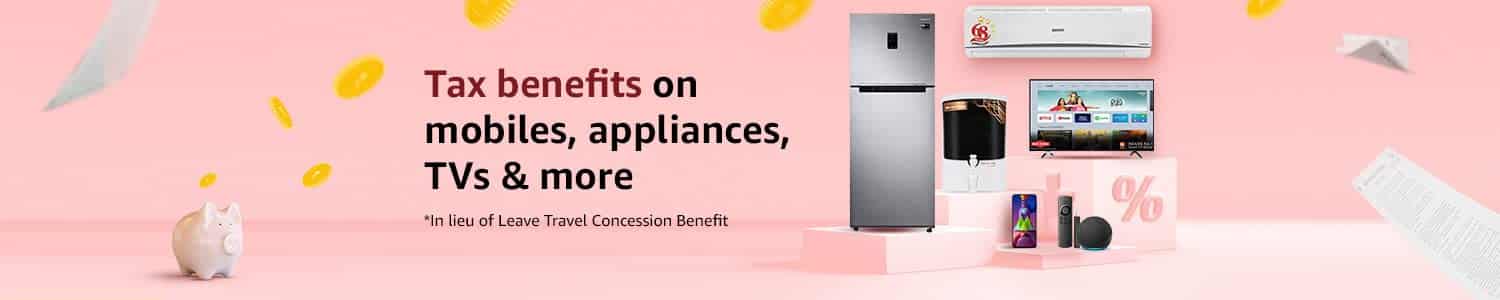 Save more by claiming LTC benefits on mobiles, appliances, TVs & more while shopping on Amazon.in
